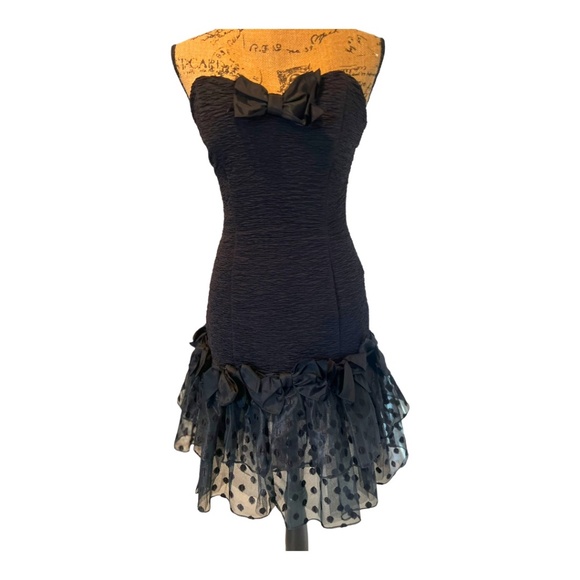 Vintage Night Visionz California Cocktail Dress - Picture 1 of 9